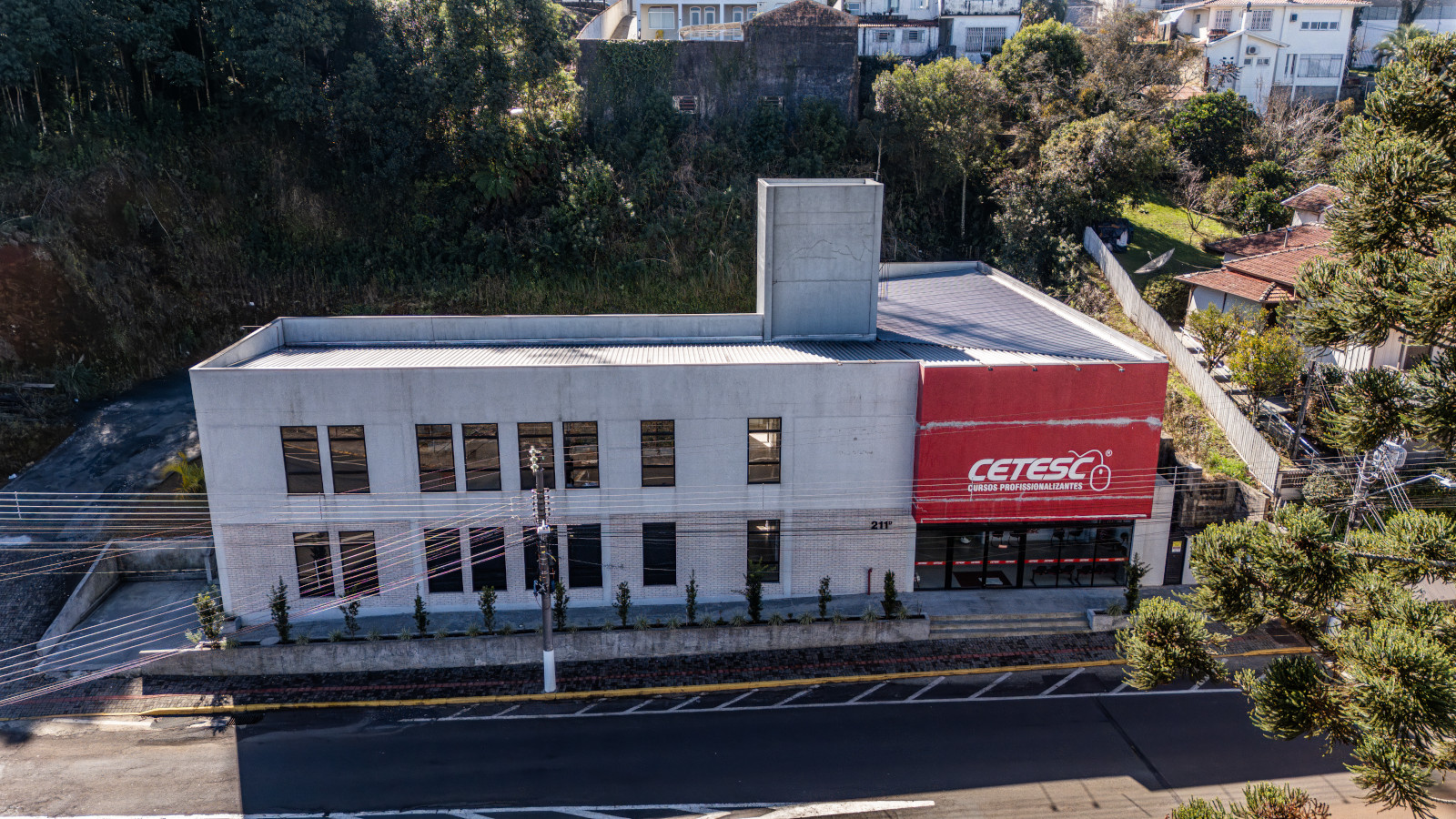 Vista Frontal Superior